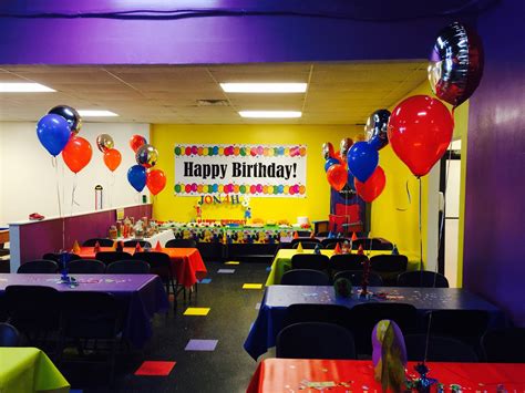 indoor birthday party places